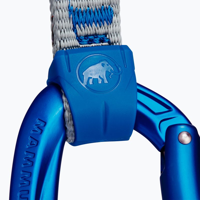 Mammut Crag Keylock Indicator lezecká expresní sada 6 ks stříbrná ultramarínová 2