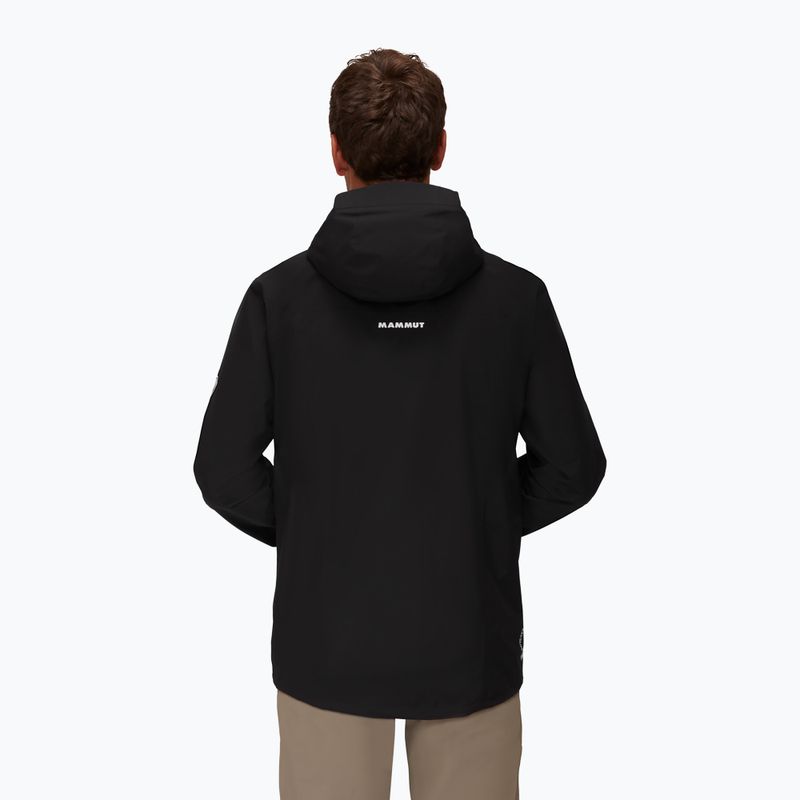 Pánská nepromokavá bunda Mammut Convey Tour HS Hooded černá 1010-27841 2