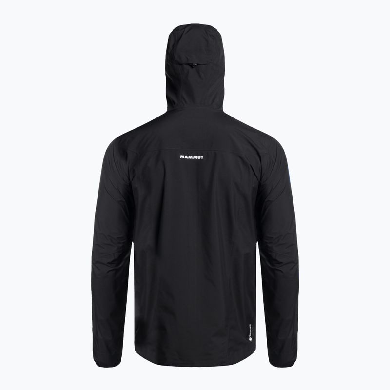 Pánská nepromokavá bunda Mammut Convey Tour HS Hooded černá 1010-27841 4