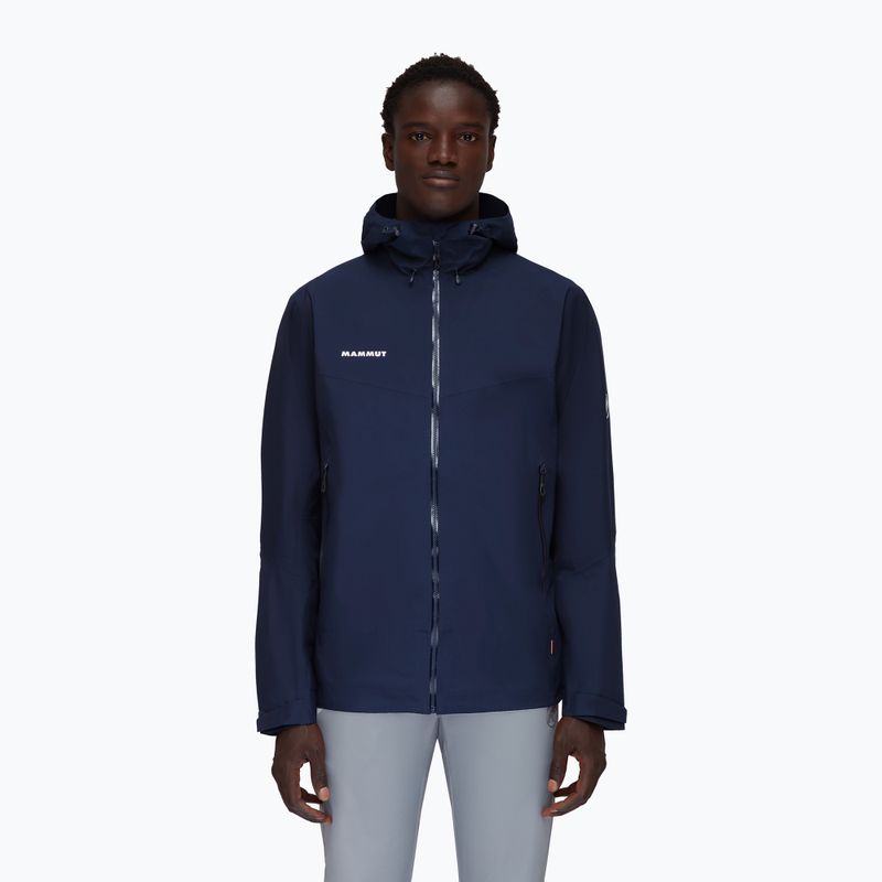 Mammut Convey Tour HS Pánská bunda do deště s kapucí tmavě modrá