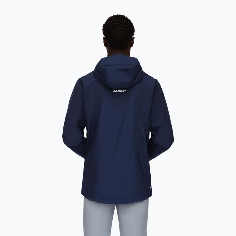 Mammut Convey Tour HS Pánská bunda do deště s kapucí tmavě modrá 2