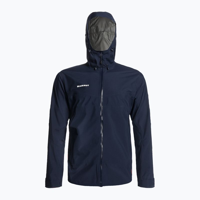 Mammut Convey Tour HS Pánská bunda do deště s kapucí tmavě modrá 4