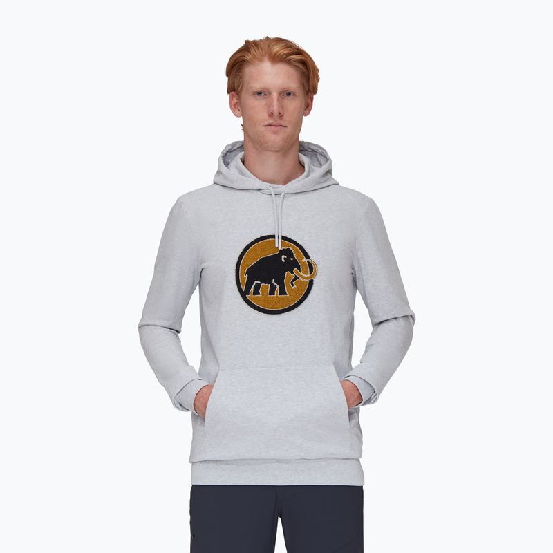 Mammut ML Hoody Circle šedá pánská trekingová mikina