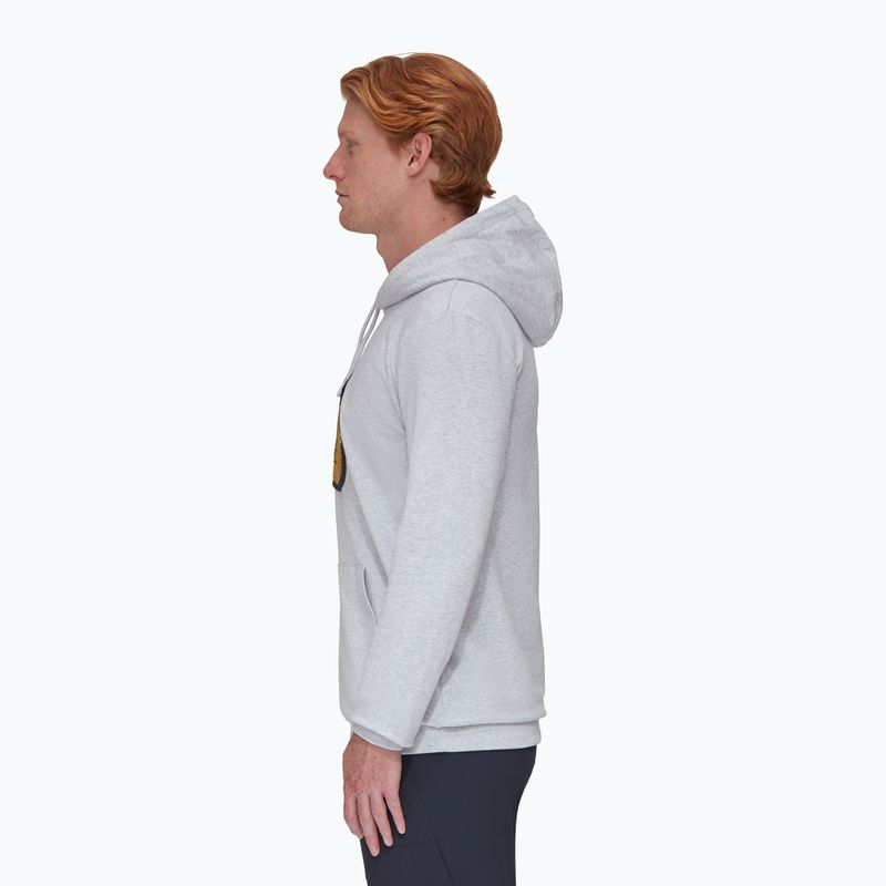 Mammut ML Hoody Circle šedá pánská trekingová mikina 3