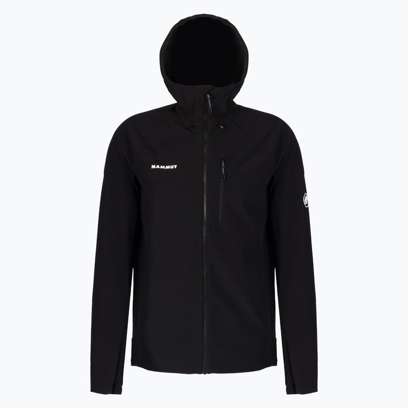MAMMUT Ultimate Comfort SO pánská softshellová bunda černá 4