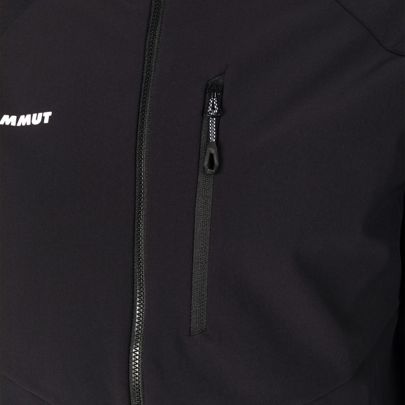 MAMMUT Ultimate Comfort SO pánská softshellová bunda černá 6