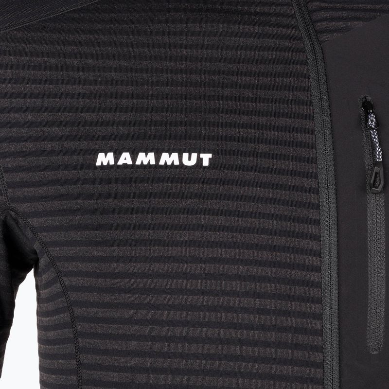 MAMMUT Taiss Light ML pánská trekingová mikina černá 6