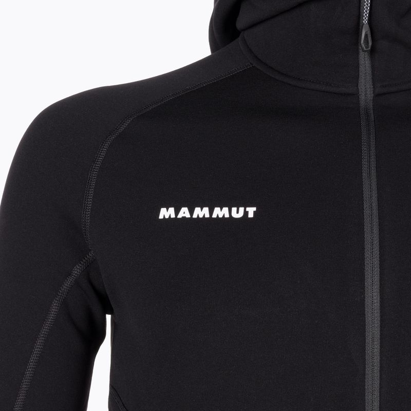 Pánská trekingová mikina MAMMUT Aconcagua ML s kapucí černá 6
