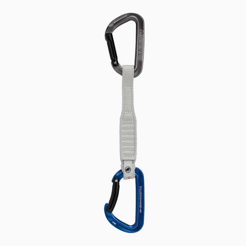 Expreska Mammut Workhorse Keylock Quickdraw 17 cm grey/blue
