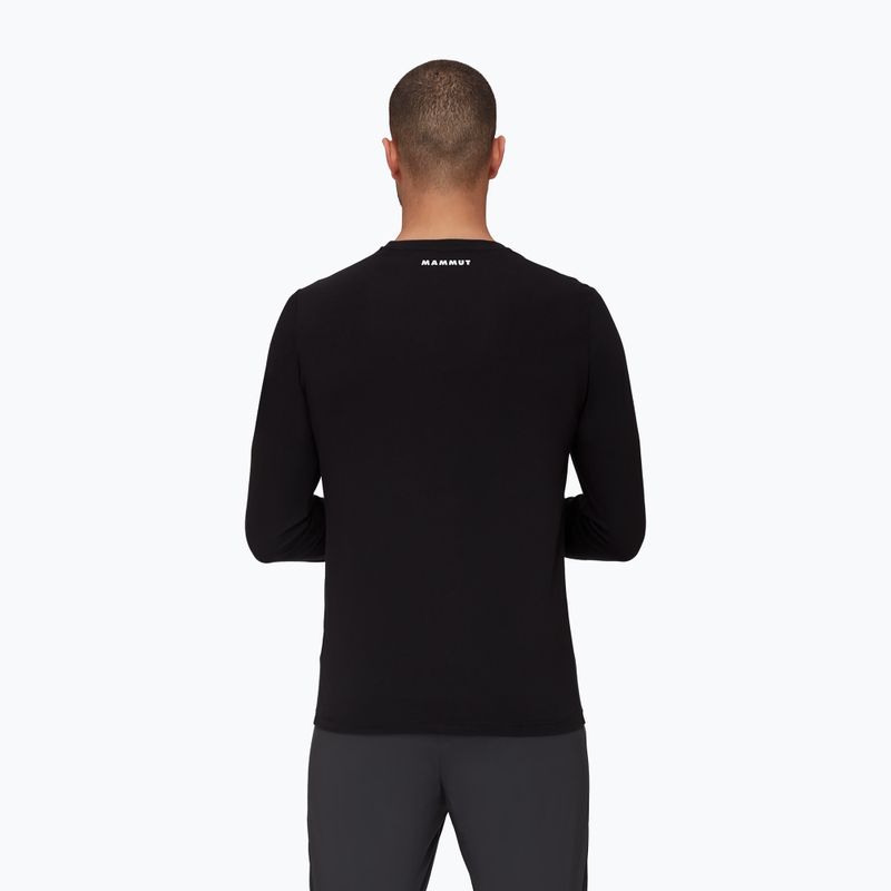 Pánské trekové tričko MAMMUT Classic LS černé 1016-00871-00448 2