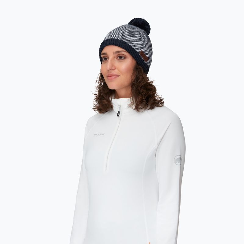 Mammut Snow šedočerná dámská zimní čepice 1191-01120-5899-1 3