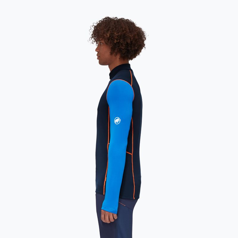 Pánská trekingová mikina MAMMUT Aenergy ML Half Zip Pull tmavě modrá 3
