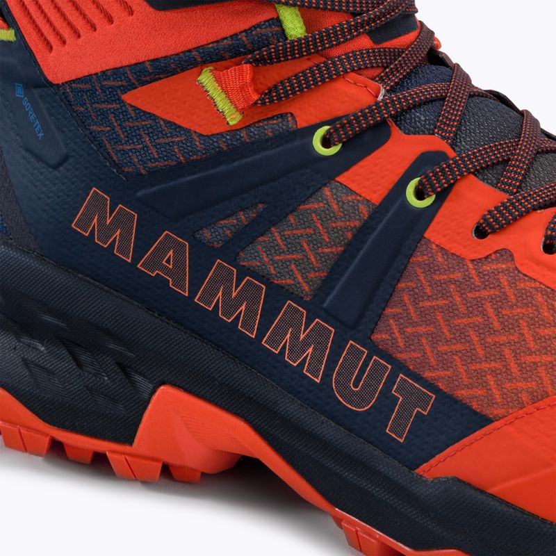 Pánské trekové boty MAMMUT Sertig II Mid GTX red 10