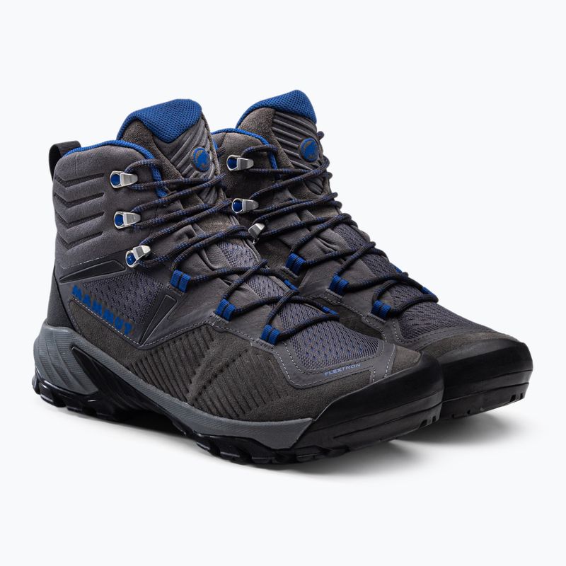 Pánská trekingová obuv MAMMUT Sapuen High GTX šedá 5