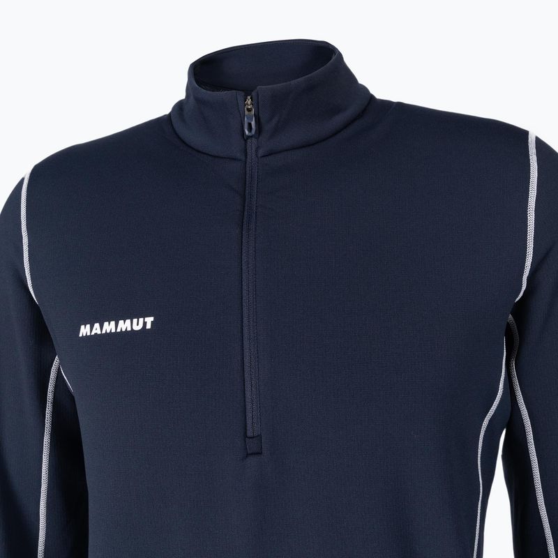 MAMMUT 160 Years Aenergy ML Half Zip Pull pánská trekingová mikina tmavě modrá 4