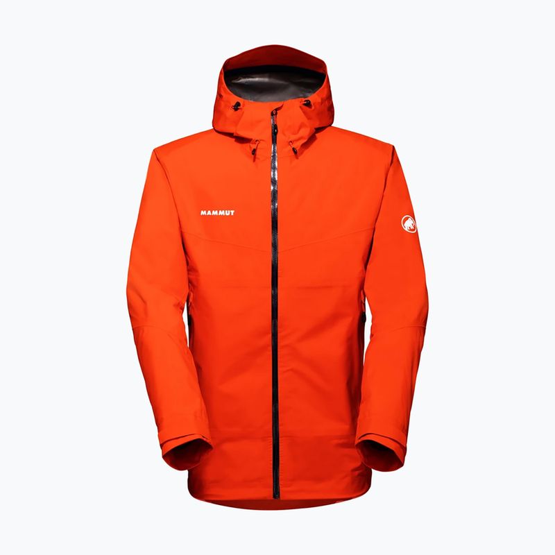 Pánská hardshell bunda MAMMUT Convey Tour HS oranžová