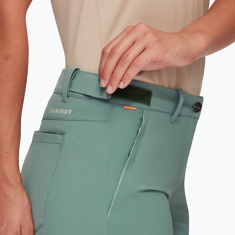 Dámské trekingové šortky Runbold Roll Cuff green 1023-00720-40236-36-10 značky Mammut 6