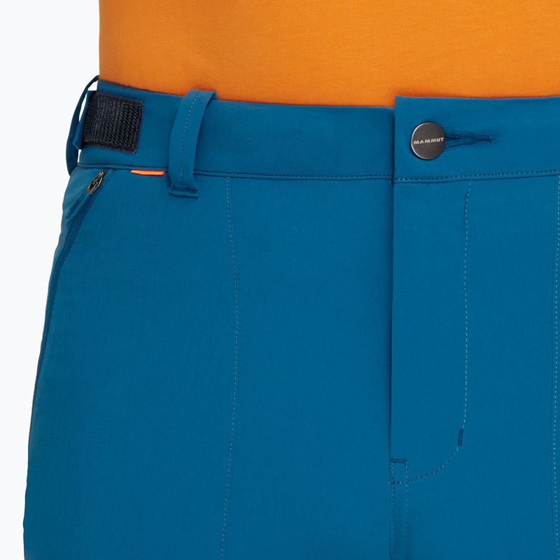Pánské trekingové šortky Runbold Roll Cuff modré 1023-00710-50550-46-10 Mammut 4