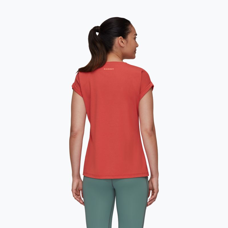 Dámské trekingové tričko Mammut Mountain Fujiyama červené 1017-04112 2