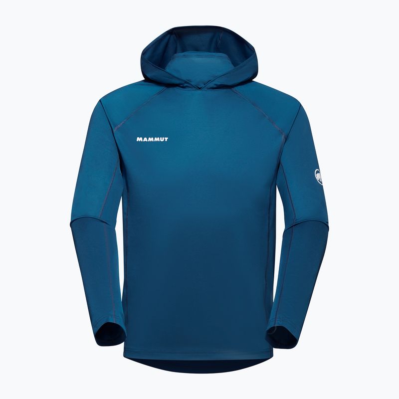 Mammut Selun FL Sun Hoody pánské trekingové tričko tmavě modré 1016-01420-50550-115 4