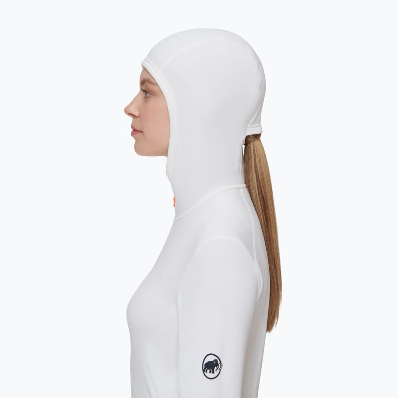 Dámská trekingová mikina Mammut Aconcagua Light ML Hooded bílá 4