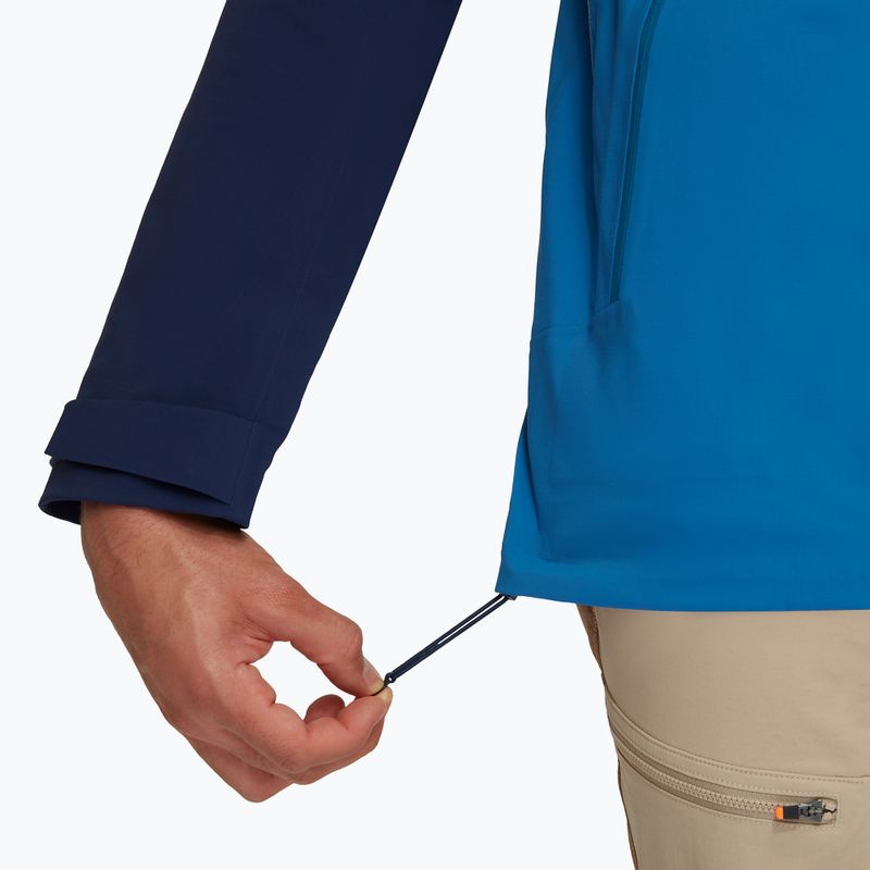 Mammut Alto Guide HS Pánská bunda do deště s kapucí tmavě modrá 1010-29560-50554-115 6