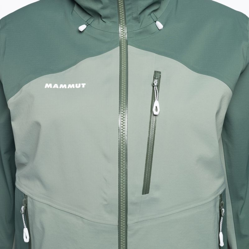 Mammut Alto Guide HS Dámská bunda do deště s kapucí zelená 1010-29570-40240-114 3