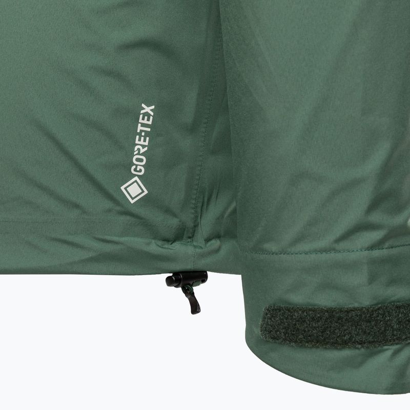 Pánská bunda do deště Mammut Convey Tour HS s kapucí zelená 4