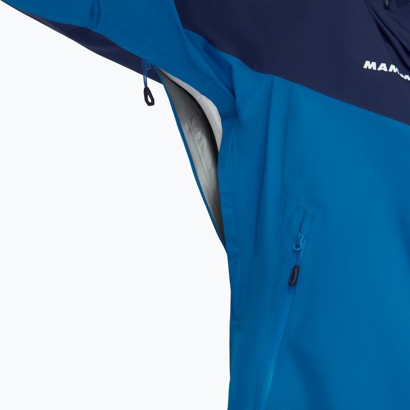 Mammut Convey Tour HS Pánská bunda do deště s kapucí tmavě modrá 7