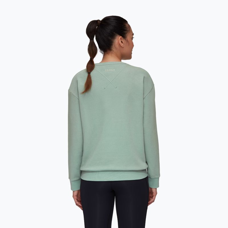 Mammut dámská trekingová mikina Core ML Crew Neck Logo zelená 1014-04070-4100-114 3