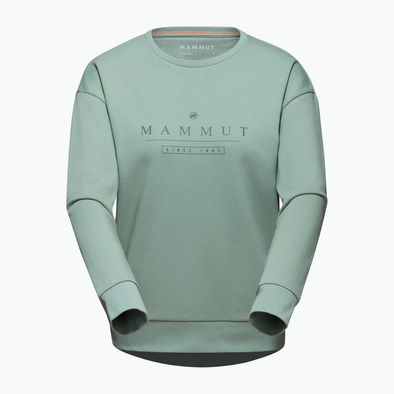 Mammut dámská trekingová mikina Core ML Crew Neck Logo zelená 1014-04070-4100-114 8