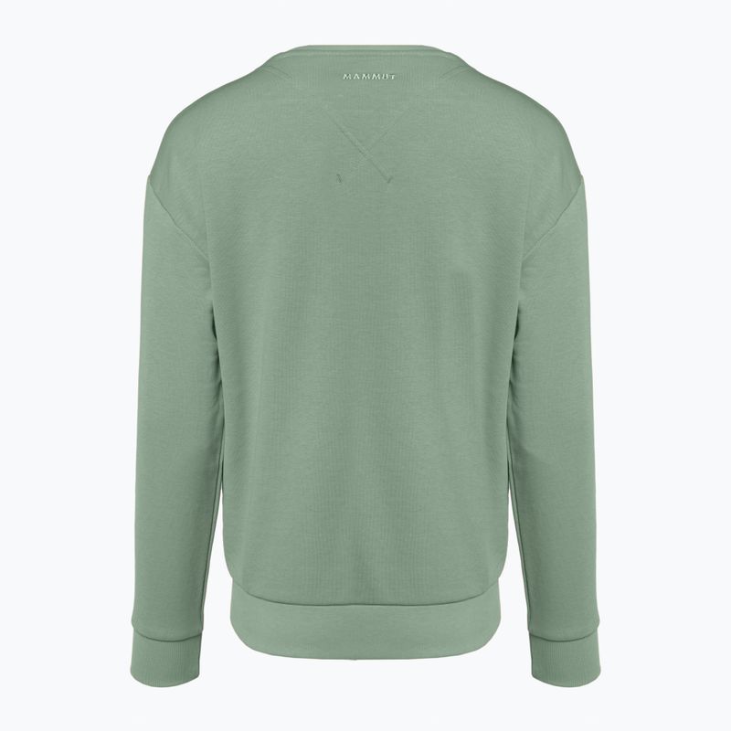 Mammut dámská trekingová mikina Core ML Crew Neck Logo zelená 1014-04070-4100-114 5