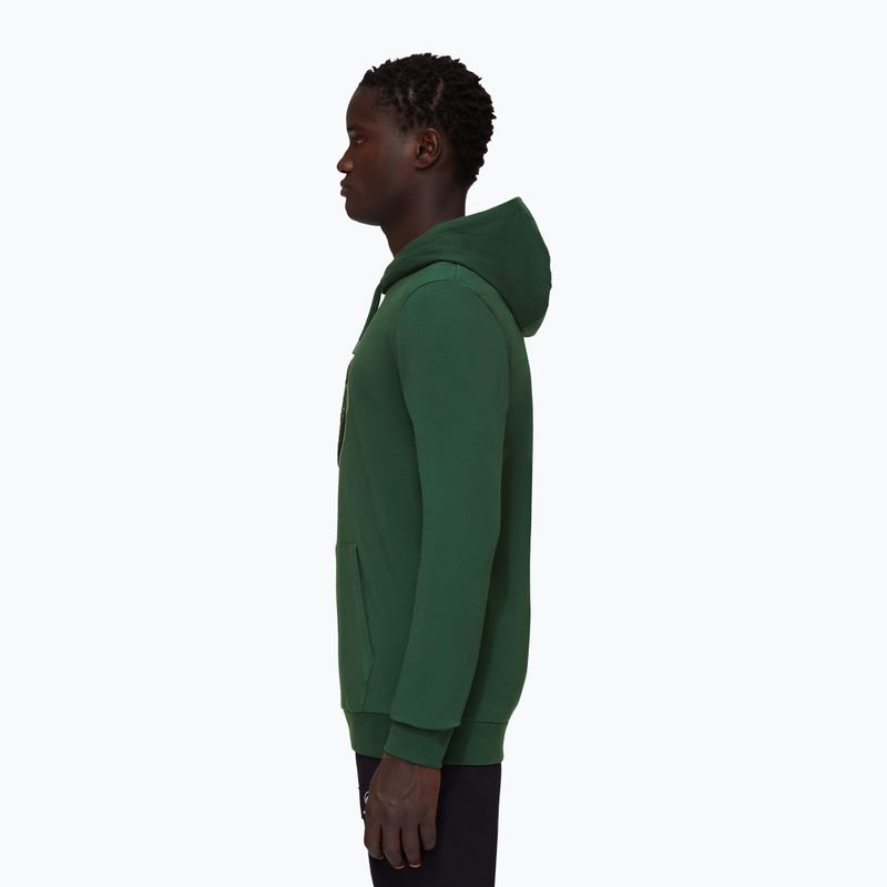 Pánská trekingová mikina Mammut ML Hoody Circle zelená 2