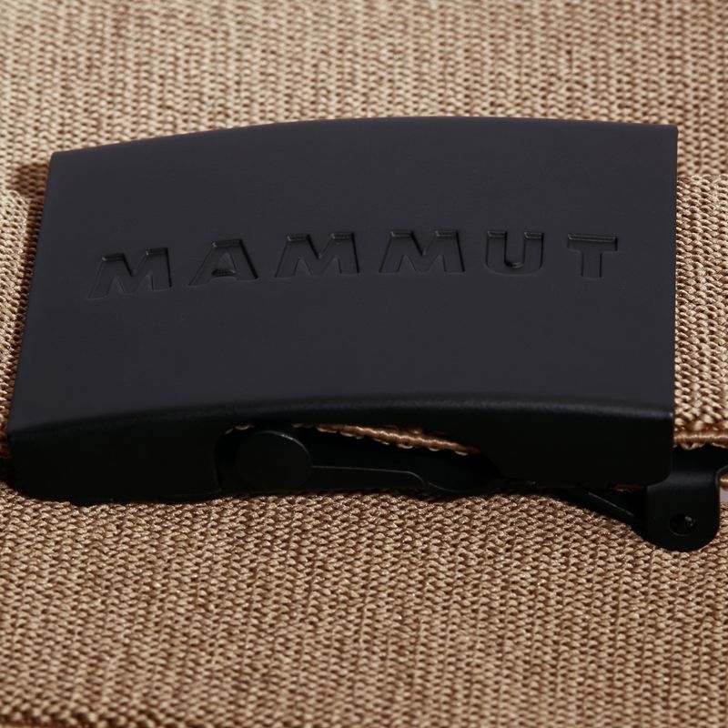 Pásek na kalhoty Mammut Logo dark sand 2