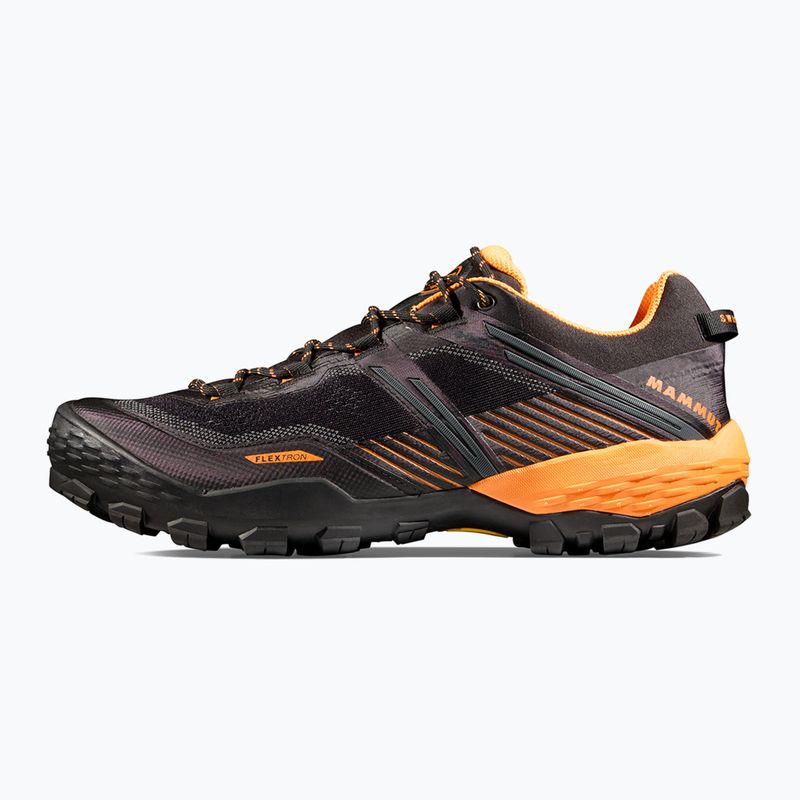 Pánské trekové boty Mammut Ducan II Low GTX black/ dark tangerine 2