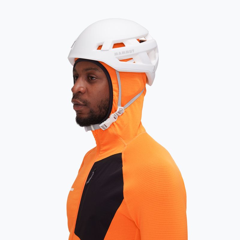 Pánská trekingová mikina Mammut Aenergy Light ML Hooded dark tangerine/black 4