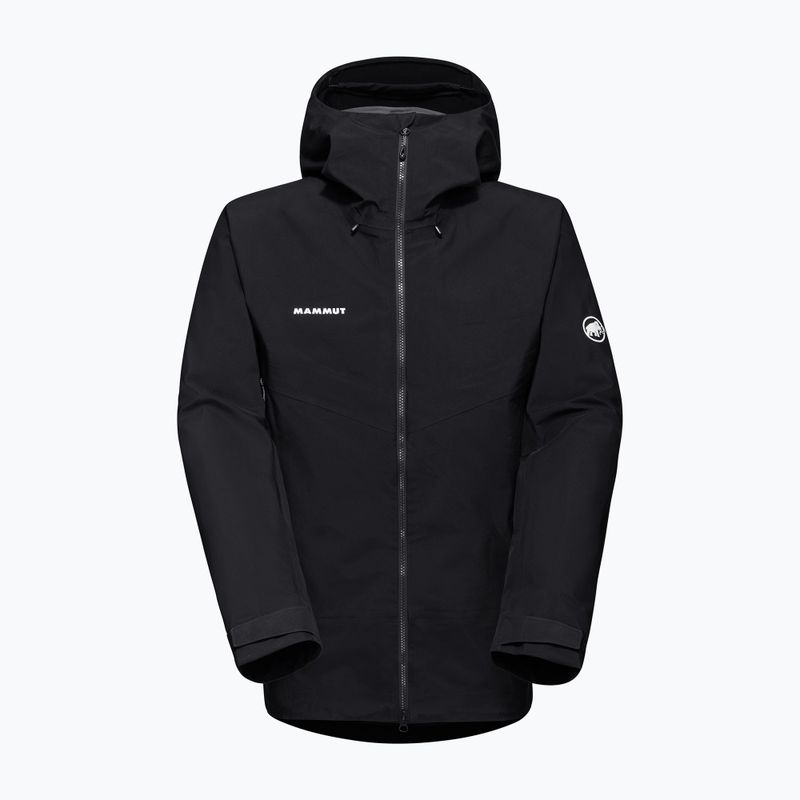 Pánská bunda do deště  Mammut Crater IV HS Hooded black 9