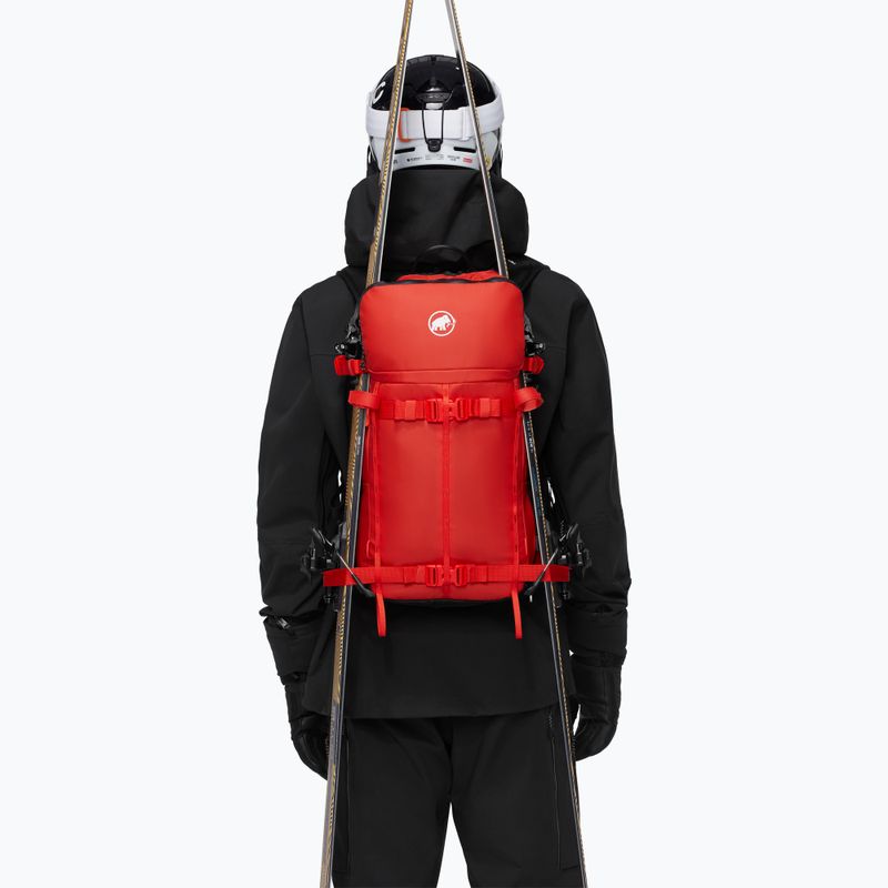 Skialpinistický batoh   Mammut Nirvana 22 l mammut red/black 5
