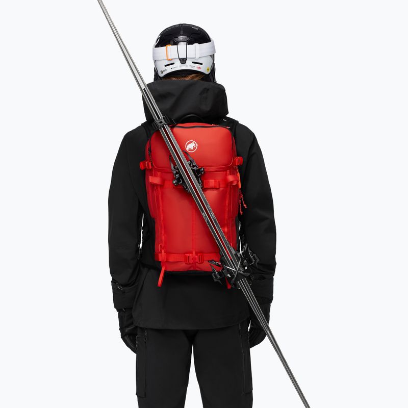 Skialpinistický batoh   Mammut Nirvana 22 l mammut red/black 6