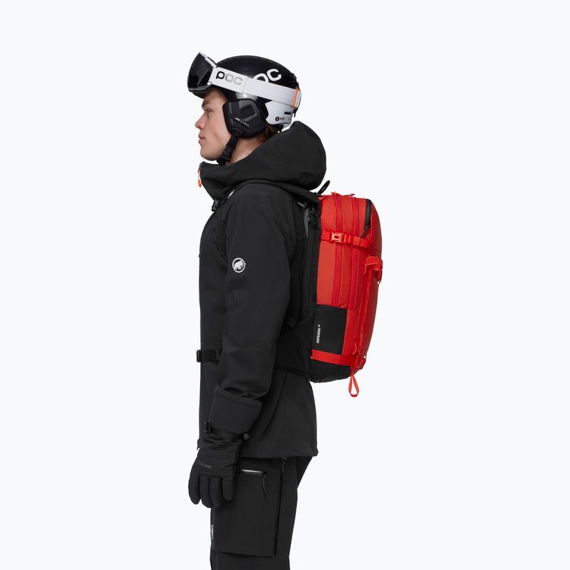 Skialpinistický batoh   Mammut Nirvana 22 l mammut red/black 8