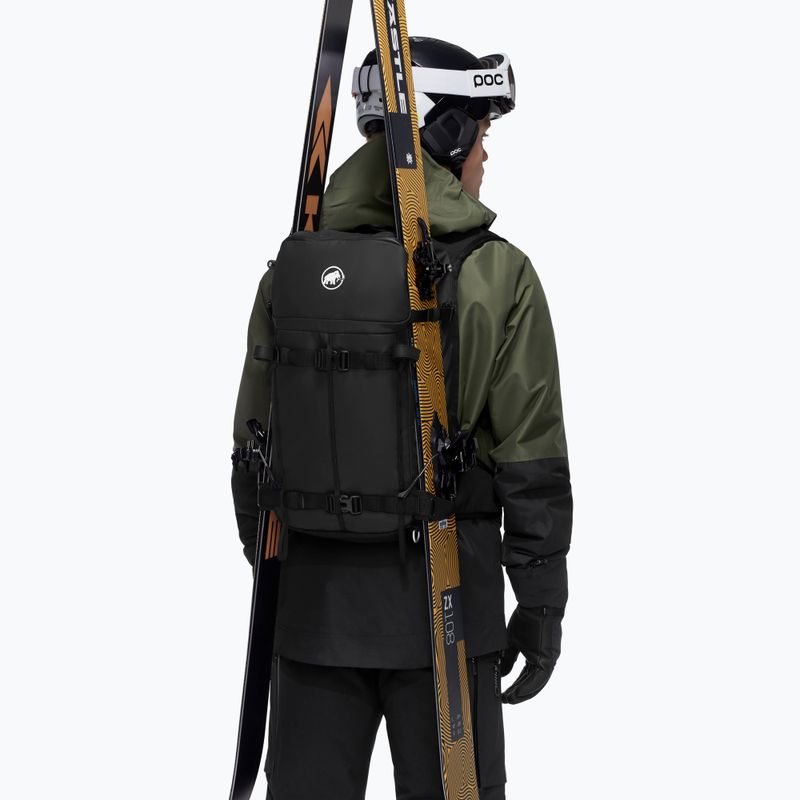 Skialpinistický batoh   Mammut Nirvana 28 l black 5
