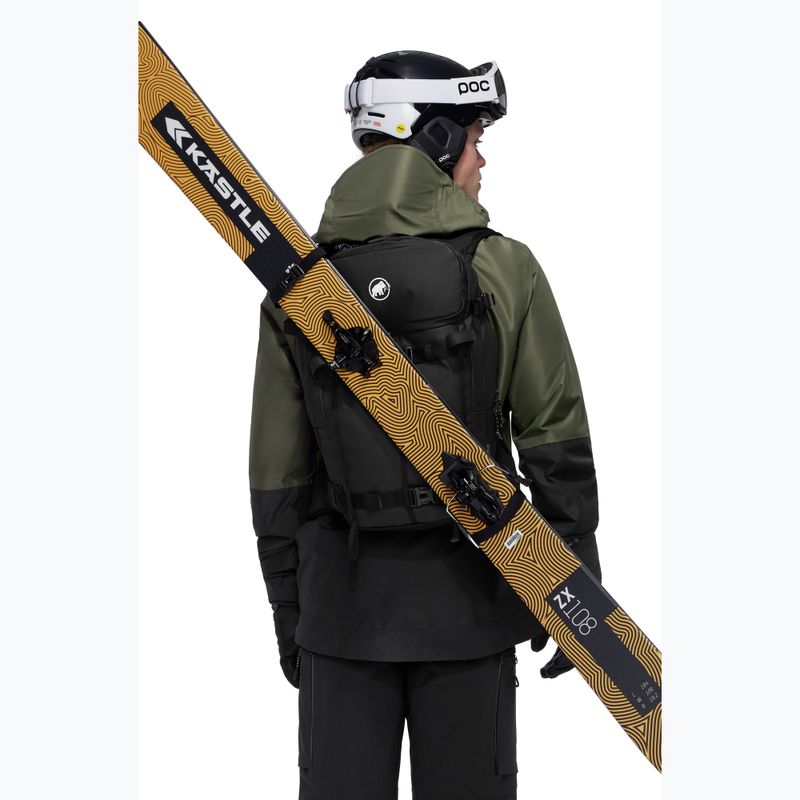 Skialpinistický batoh   Mammut Nirvana 28 l black 6