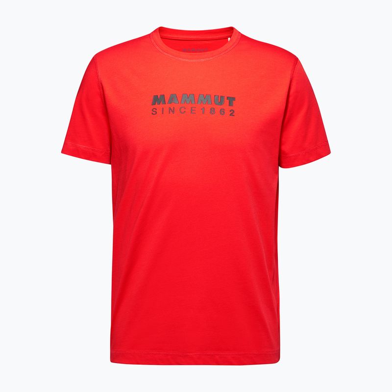 Pánské tričko Mammut Core Logo mammut red 4