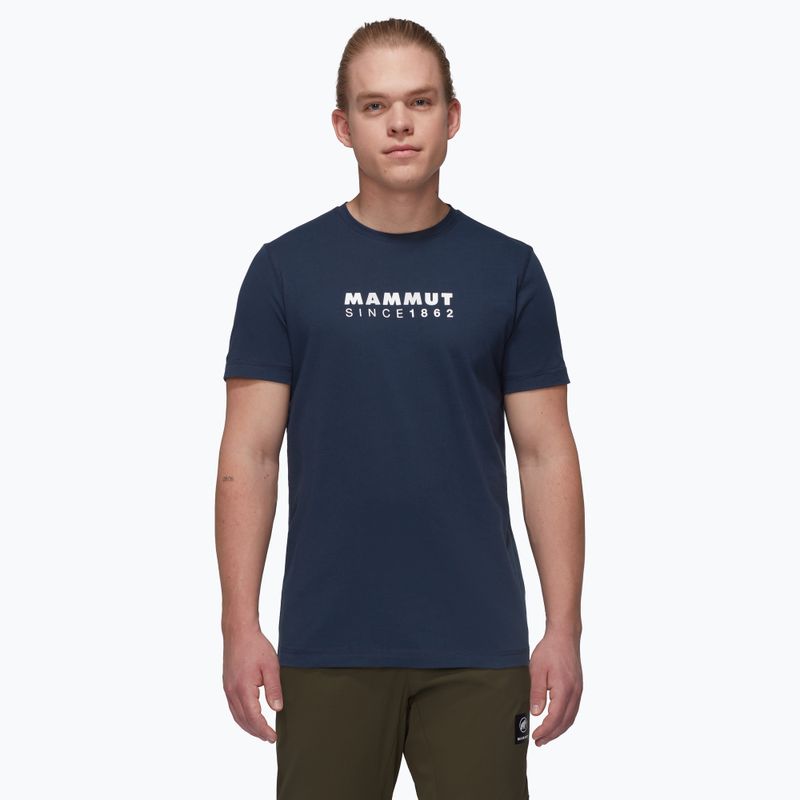 Pánské tričko Mammut Core Logo marine