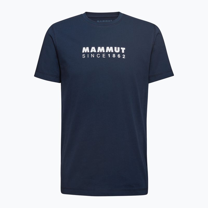 Pánské tričko Mammut Core Logo marine 4