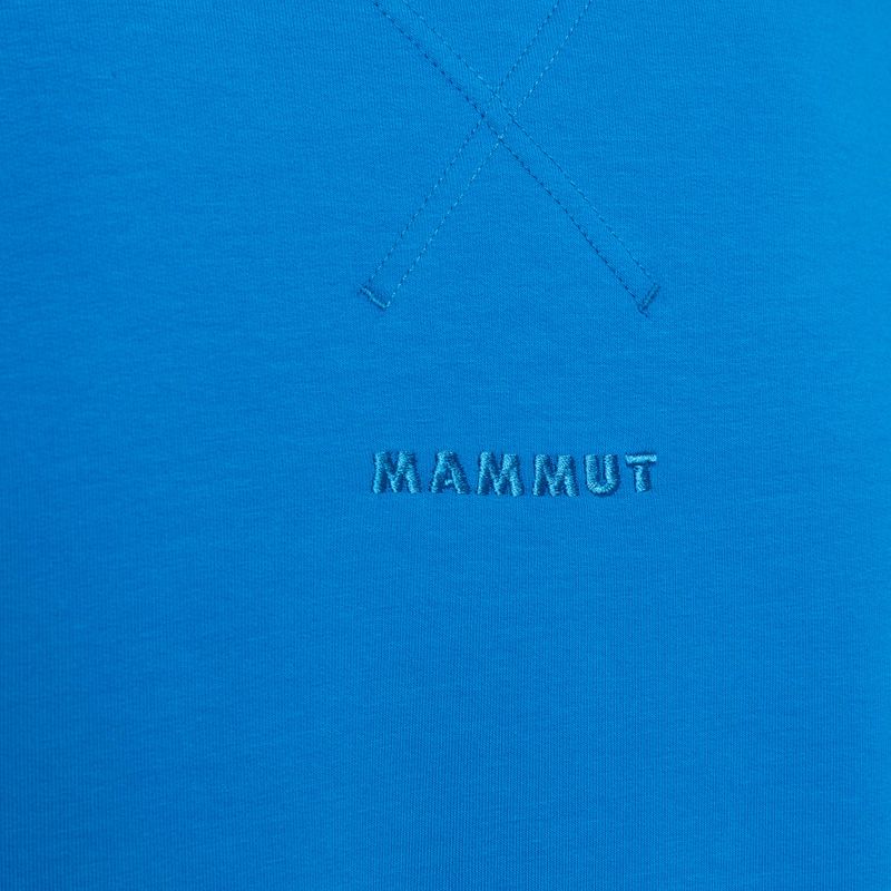 Pánská mikina Mammut ML Hoody Logo glacier blue 8