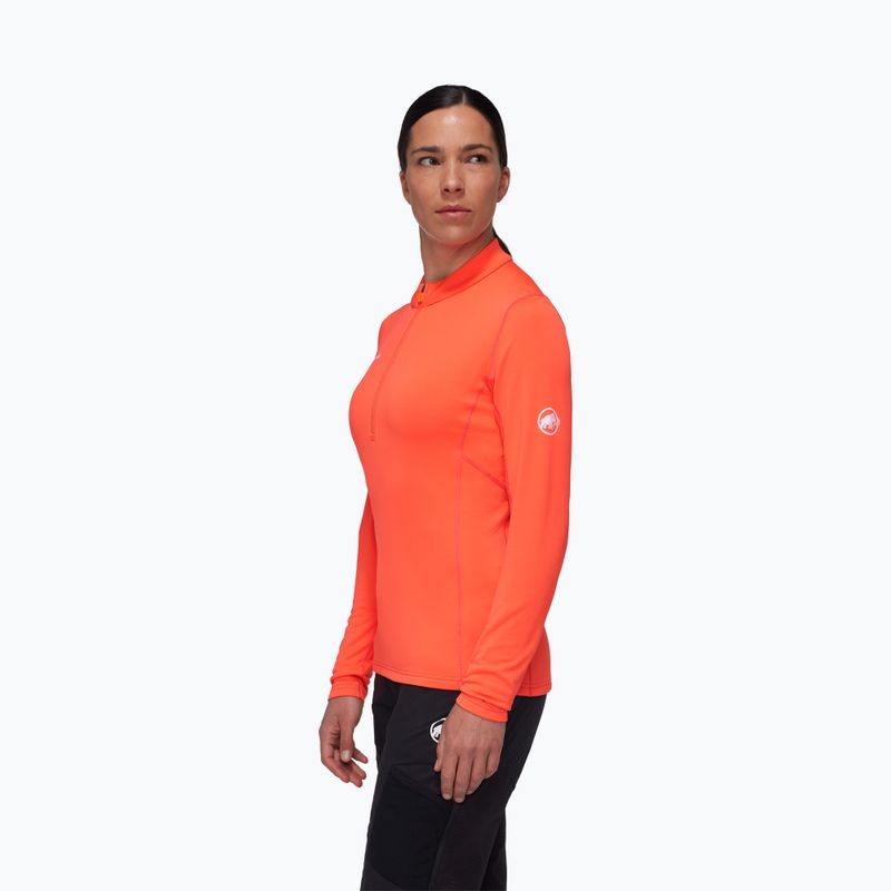 Dámská trekingová mikina Mammut Aenergy ML Half Zip Pull peach 3