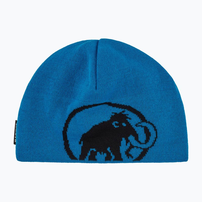 Zimní čepice Mammut Fleece glacier blue / black