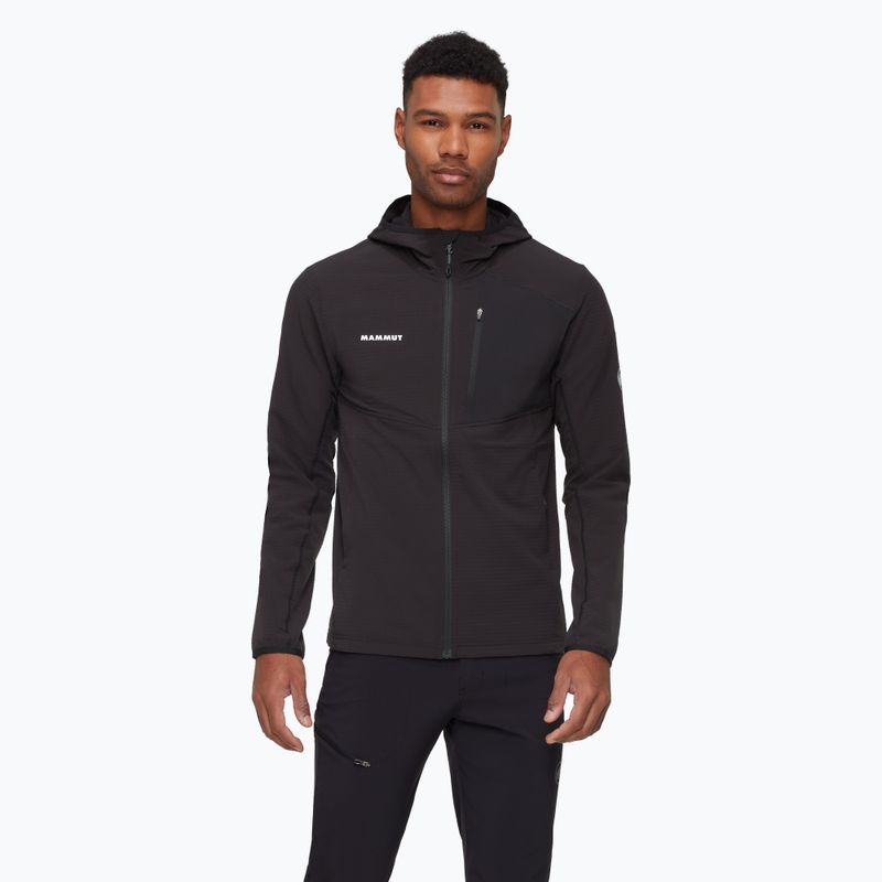Dámská trekingová mikina Mammut Madris Light ML Hooded black
