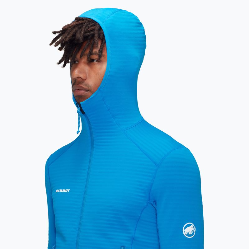 Pánská trekingová mikina Mammut Taiss Light ML Hooded glacier blue 4